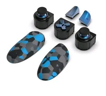 Thrustmaster ESWAP X BLUE Color pack / Sada 7 modrých kamuflovaných modulů pro ESWAP X