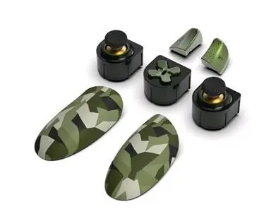 Thrustmaster ESWAP X GREEN Color pack / Sada 7 zelených kamuflovaných modulů pro ESWAP X