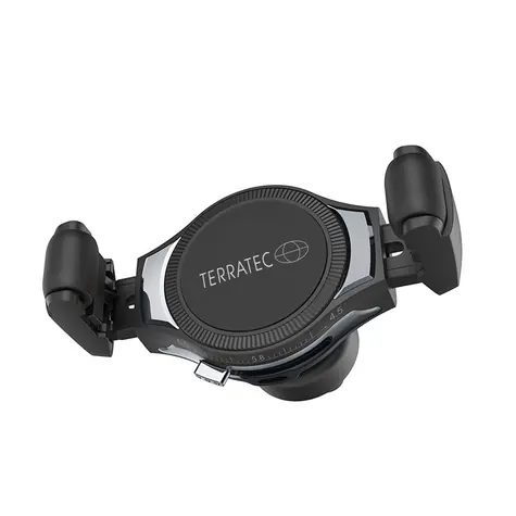 TERRATEC ChargeAir Car / držák telefonu do auta + adaptér + kabel / bezdrátové nabíjení 10W