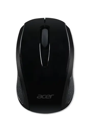 Acer G69 černá / bezdrátová optická myš / 1600 DPI / 2.4 GHz / 3 tlačítka 