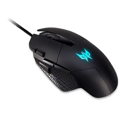 Acer Predator Cestus 315 černá / herní optická myš / 6500dpi / USB / 1.8m