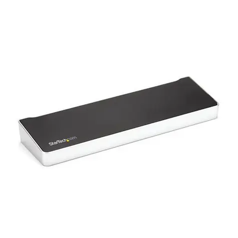 StarTech DK30CH2DPPDU dokovací stanice šedá / 1x HDMI / 2x DP / 1x RJ-45 / 5x USB / 2x 3.5 mm / 60W PD