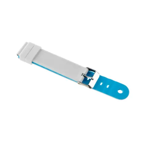 LAMAX WatchY2 Blue white strap bílá / silikonový řemínek pro LAMAX WatchY2
