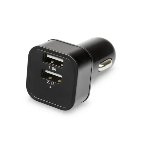 TrueCam H5 dual charger černá / 2x USB / 2.1A & 1A / doprodej