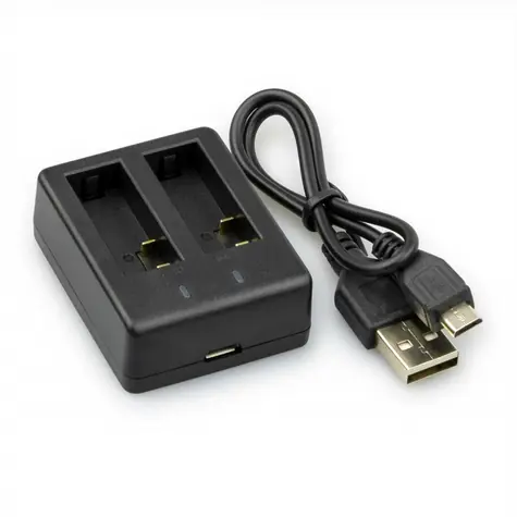 LAMAX Duální nabíječka pro baterie LAMAX X černá / pro LAMAX ACTION X  / doprodej