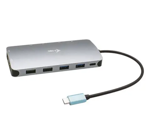 i-tec USB-C Metal Nano 3x D +PD 100W / dokovací stanice / 1x HDMI / 2x DP / 1xUSB-C & 2x USB3.0 & 2x USB 2.0 / LAN