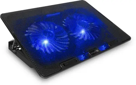CONNECT IT FrostBreeze černá / Chladicí podložka pro notebook 15.6