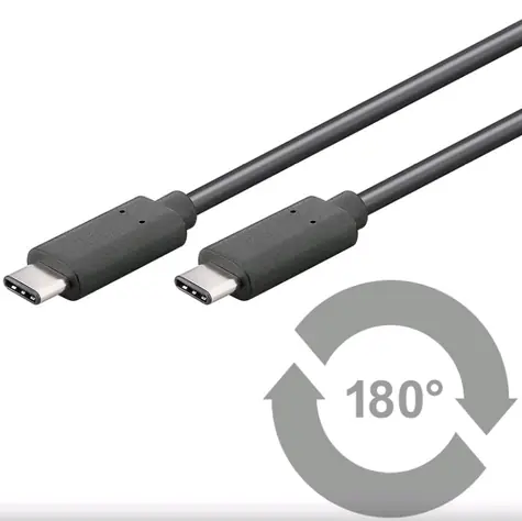 PremiumCord propojovací kabel USB 3.1 konektor C samec - USB 3.1 konektor C samec 0.5m