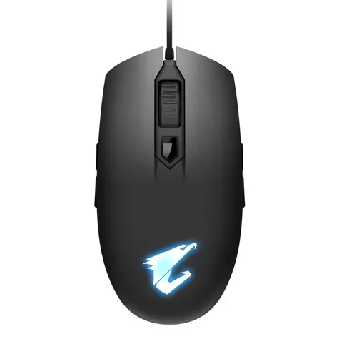 GIGABYTE AORUS M2 černá / Herní optická myš / 6 200 DPI / 6 tlačítek / USB / 1.8m