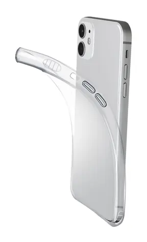 Cellularline Fine Extratenký zadní kryt pro Apple iPhone 12 mini transparentní