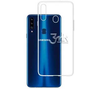 3mk Clear Case Kryt ochranný pro Samsung Galaxy A20s (SM-A207) čirá