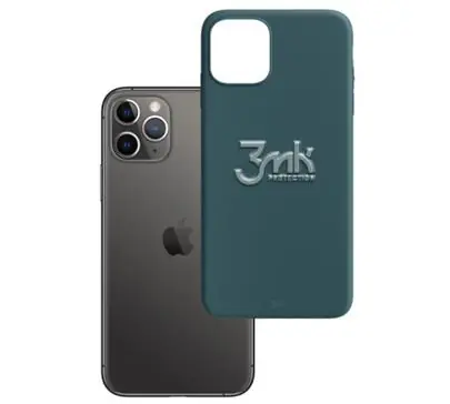 3mk Matt Case Kryt ochranný pro Apple iPhone 11 Pro lovage-tmavě zelená