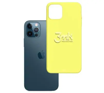 3mk Matt Case Kryt ochranný pro Apple iPhone 12 & 12 Pro lime-žlutozelená