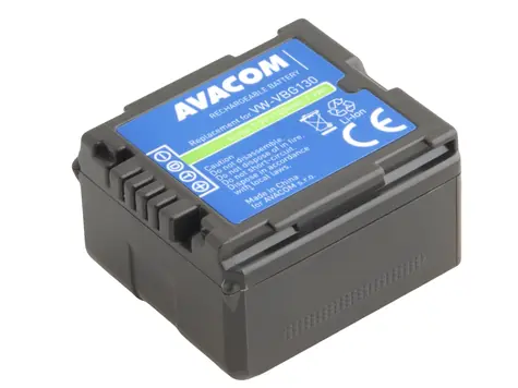 AVACOM Náhradní baterie Panasonic VW-VBG130 & DMW-BLA13 / Li-Ion / 7.2V / 1100mAh / 7.9Wh