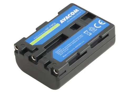 AVACOM Náhradní baterie Sony NP-FM50 & FM51 / Li-Ion / 7.2V / 2000mAh / 14.4Wh