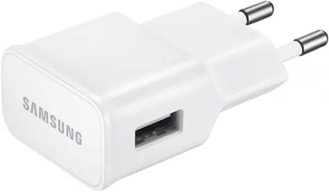 SAMSUNG napájecí rychlonabíjecí adaptér 15W bílá / USB-A / 9V / 2A / bez kabelu