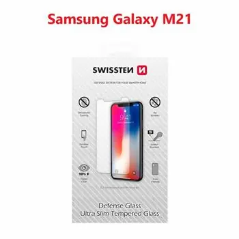 SWISSTEN Ochranné temperované sklo 2.5D pro SAMSUNG M215 GALAXY M21