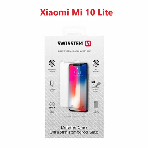 SWISSTEN Ochranné temperované sklo 2.5D pro XIAOMI Mi 10 Lite