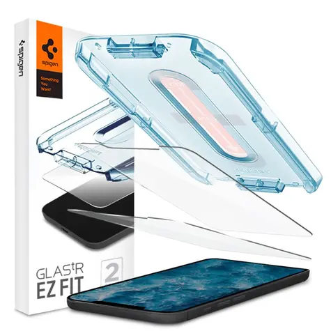 Spigen Glas tR EZ Fit ochranné sklo pro Apple iPhone 12 & Pro / 2ks