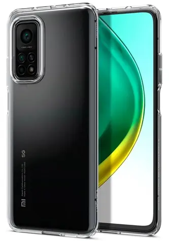 Spigen Liquid Crystal ochranný kryt pro Xiaomi Mi 10T & Pro čirá