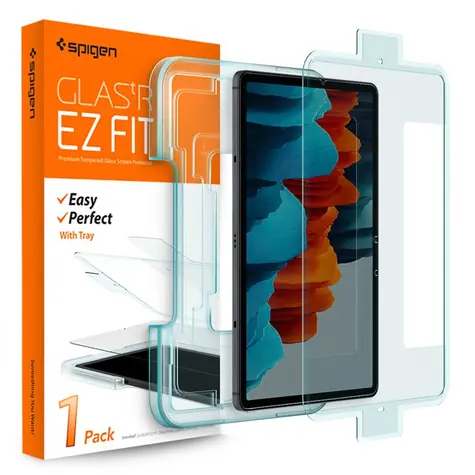 Spigen Glas tR EZ Fit ochranné sklo pro Samsung Galaxy Tab S7