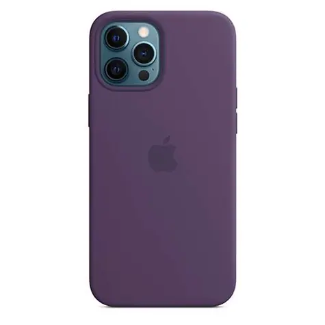 Apple silikonový kryt s MagSafe pro iPhone 12 Pro Max ametystová