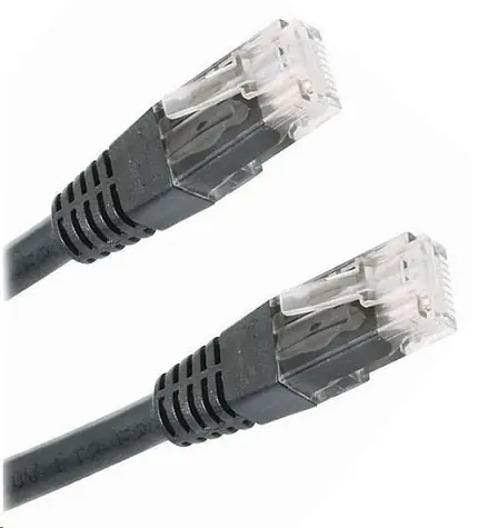 Lynx PK-UTP5E-020-BLK Patch kabel Cat5E černá / UTP / 2m