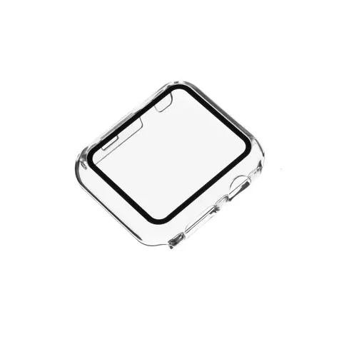 FIXED Pure Ochranné pouzdro s temperovaným sklem pro Apple Watch 40mm čirá