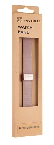 Tactical 747 Loop Slim Magnetický Kovový Řemínek pro Watch 38 & 40mm růžová
