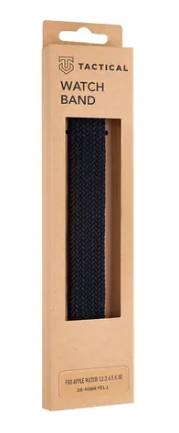 Tactical 749 Pletený Převlékací Řemínek pro Watch 38 & 40mm vel. L černá
