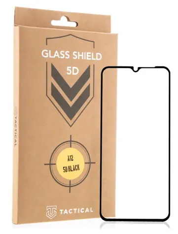 Tactical Glass Shield 5D sklo pro Samsung Galaxy M12 & A12 & A32 5G černá