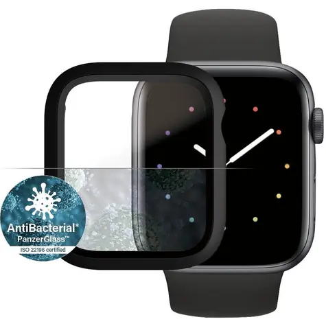 PanzerGlass Curved Glass Tvrzené sklo pro Apple Watch 4, 5 ,6 a SE (44mm) černá