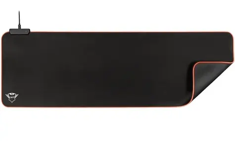 Trust GXT 764 GLide Flex RGB XXL černá / podložka pod myš