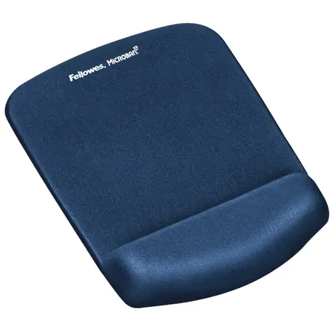 Fellowes PlushTouch Podložka pod myš a zápěstí modrá