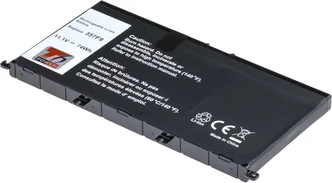 T6 Power Baterie pro Dell Insprion 15 7559 & 7566 & 7567 / Li-ion / 6 článků / 6660 mAh / 74 Wh