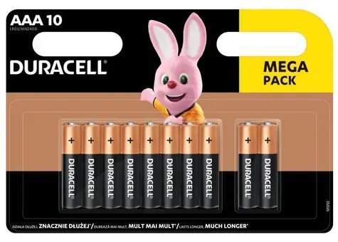 DURACELL - Basic baterie AAA 10 ks