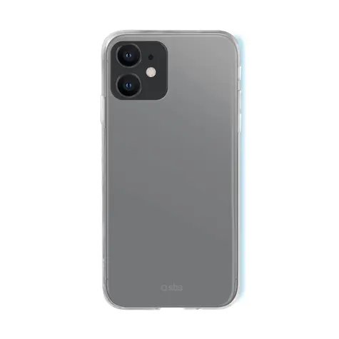 SBS Biomaster pouzdro pro Apple iPhone 12 & 12 Pro transparentní / antibakteriální