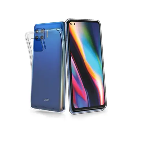 SBS Skinny pouzdro pro Motorola Moto G 5G Plus transparentní