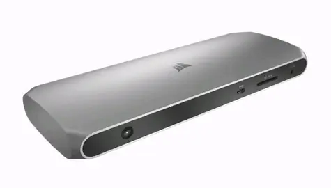 Corsair TBT100 Thunderbolt 3 Dock (EU) / dokovací stanice / Thunderbolt 3 / USB 3.0 / HDMI / čtečka karet SD / LAN
