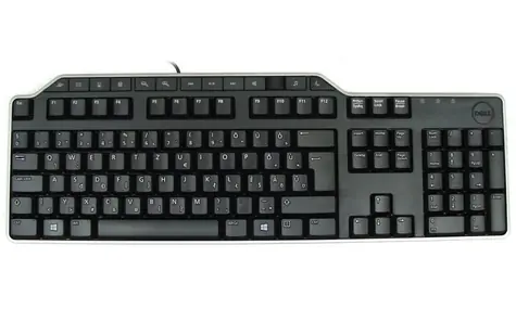 DELL KB-522 HUN černá / Multimediální klávesnice / maďarská / QWERTZ / USB