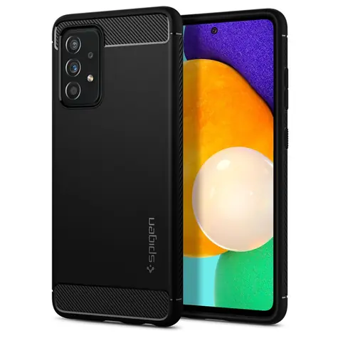 Spigen Rugged Armor pouzdro pro Samsung Galaxy A52 & A52 5G černá