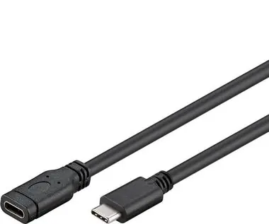 PremiumCord Prodlužovací kabel USB 3.1 (USB-C) samec na USB 3.1 (USB-C) samice 2m