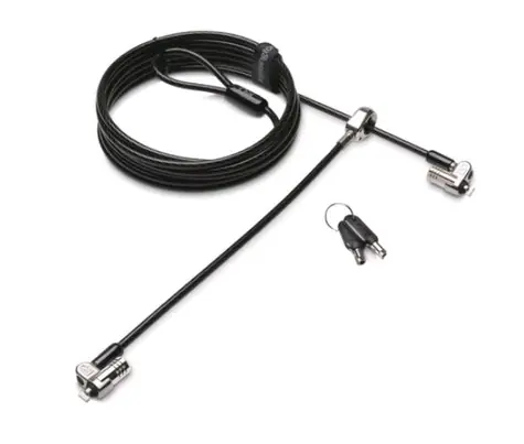 Kensington MicroSaver 2.0 Twin Head zámek na klíč pro notebooky