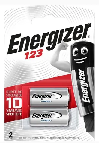 Energizer baterie EL123AP 3.0V Lithium 2ks