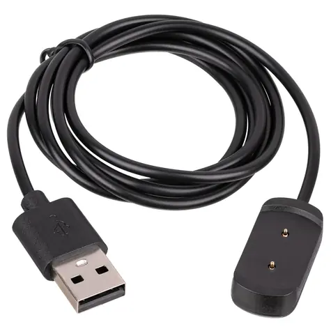 Akyga AK-SW-02 1m černá / USB Nabíjecí kabel pro Amazfit GTS GTR T-Rex