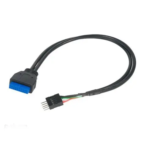 AKASA AK-CBUB36-30BK USB kabel / USB 3.0 na USB 2.0 / 30 cm