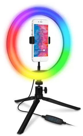 CONNECT IT Selfie10RGB kruhové světlo / 10