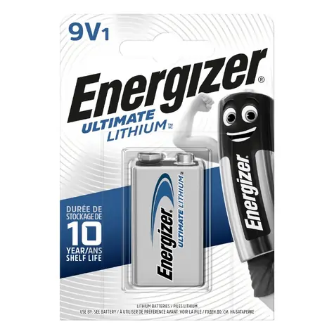 Energizer Ultimate Lithium Baterie - 9V