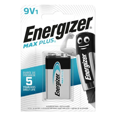 Energizer MAX Plus Baterie -  9V 1 ks