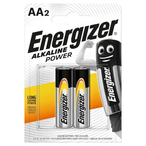 Energizer Alkaline Power Baterie - Tužka AA 2 ks